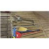 Image 1 : Hay Knife, Brooms, Squeegee, Barn Fork, Spade, Edger