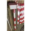 Image 2 : 16 Wooden Candy Cane Colored Boards &  Mail Box Display