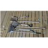 Image 1 : 7 Hand Yard Tools ; Shovels, Rakes