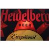 Image 2 : Heidelberg Beer Sign - Lights Up, ~13" x ~20"