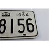 Image 3 : Ontario 1964 License Plate