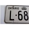 Image 2 : Ontario 1962 License Plate