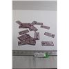 Image 1 : (25) Gulf Regular Purple Gas Stickers