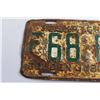 Image 2 : Sask 1955 License Plate