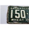 Image 2 : Sask 1956 License Plate