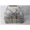 Image 2 : Aluminum Milk Bottle Rack with Bottles