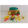 Image 1 : Vintage Fisher Price Play Family Camper w/ Accessories