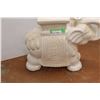 Image 2 : *Ceramic Elephant Plant Stand - 16" x 18"