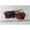Image 1 : Yashica 35mm Camera and Leather Case