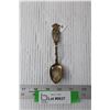 Image 1 : Sterling Silver Beaver's Snowshoe Advertising Spoon - Nelson BC