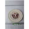 Image 1 : Mason's Queen Elizabeth 25 Anniversary Plate - 1952 to 1977