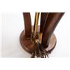 Image 4 : *MCM Teak Tri-Light Lamp with Glass Shades - Works  (Pick-up only)
