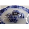 Image 2 : Antique Flow Blue Covered Bowl