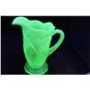 Image 1 : Uranium Glass Pitcher