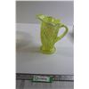 Image 2 : Uranium Glass Pitcher