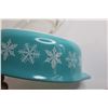 Image 4 : Vintage Pyrex 043 Snowflake 1 1/2 qt Casserole Dish