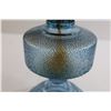 Image 5 : Blue Glass Kerosene Lamp