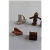 Image 2 : (12) Red Rose Tea Figurines