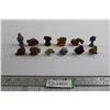 Image 1 : (12) Red Rose Tea Figurines