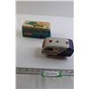 Image 1 : Sports Car with House Trailer Toy with Box Lid