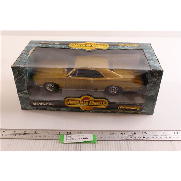 ERTL Collectibles American Muscle 1966 Pontiac GTO Die Cast - 1/18