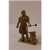 Image 2 : Solid Brass Blacksmith Statue
