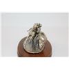 Image 4 : Vintage Slavko Dugar Canada Pewter Figurine - Disbonded From Base