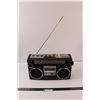 Image 1 : Vintage Sears Electronics Portable Radio/Cassette Player "Boom Box" - Model No. 20888, No Cords