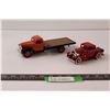 Image 1 : 1941 Chevrolet Flatbed Die Cast Truck (RH Door Hinge Broken) & 1932 Chevrolet Confederate Series (Da