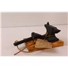 Image 3 : Canada Forge Early Canadian Nut Cracker - Blacksmith Inspired, Cast Iron Hammer & Anvil