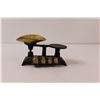 Image 3 : Cast Iron Miniature Balance Scale with Weights