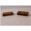 Image 6 : (2) Vintage Brass Balance Scale Weights with Wooden Boxes - Various Sizes/Weights (Incomplete Sets)