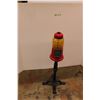 Image 1 : *Vintage Pedestal Gum Ball Machine - 38" Tall, Wear on Top & Plastic Dome