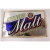 Image 2 : Michelob Malt Bar Sign/Mirror - 1995 (17x27")