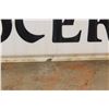 Image 3 : *Vintage Lancer Grocery Store Sign - Acrylic 23x49" (Some Cracks)