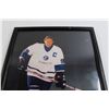 Image 2 : Framed Signed Wayne Gretzky Picture - 10" x 12 3/4" - Not Authenticated (Photocopied)