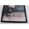 Image 3 : Framed Signed Wayne Gretzky Picture - 10" x 12 3/4" - Not Authenticated (Photocopied)