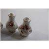 Image 3 : (2) Sets Royal Albert Lavender Rose Salt and Pepper Shakers