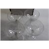 Image 1 : Vintage Etched Crystal Champagne Coupes