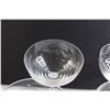Image 3 : Vintage Etched Crystal Champagne Coupes