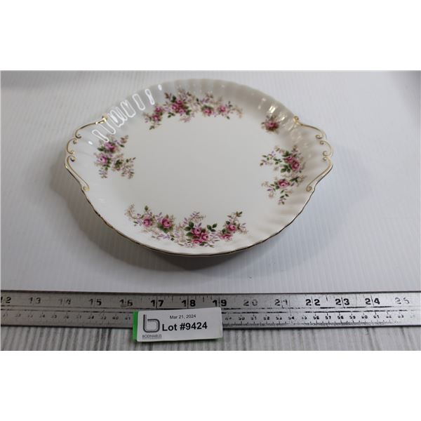 Royal Albert Lavender Rose 10" Round Cake Plate