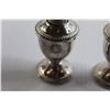 Image 3 : Salt and Pepper Shakers - Glass Lined, 4" Tall, Duchin Creation, Sterling, Weighted