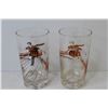 Image 3 : (3) Vintage Golf Glasses - (2) Vintage Bowling Glasses