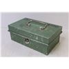 Image 6 : Metal Box w/Emerald Casino Chips