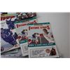 Image 3 : Assorted Canadian Hockey Magazines - Coca-Cola Future Stars - 1987-88 Saskatoon Blades Calendar