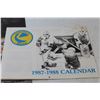 Image 8 : Assorted Canadian Hockey Magazines - Coca-Cola Future Stars - 1987-88 Saskatoon Blades Calendar