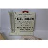 Image 2 : Vintage Rain Gauge Recorder - K.E. Thulien - Dodge Chrysler - Veteran Alberta
