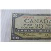 Image 4 : 1955 Canadian $20 Dollar Bill