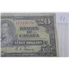 Image 3 : 1937 Canadian $20 Dollar Bill
