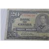 Image 4 : 1937 Canadian $20 Dollar Bill